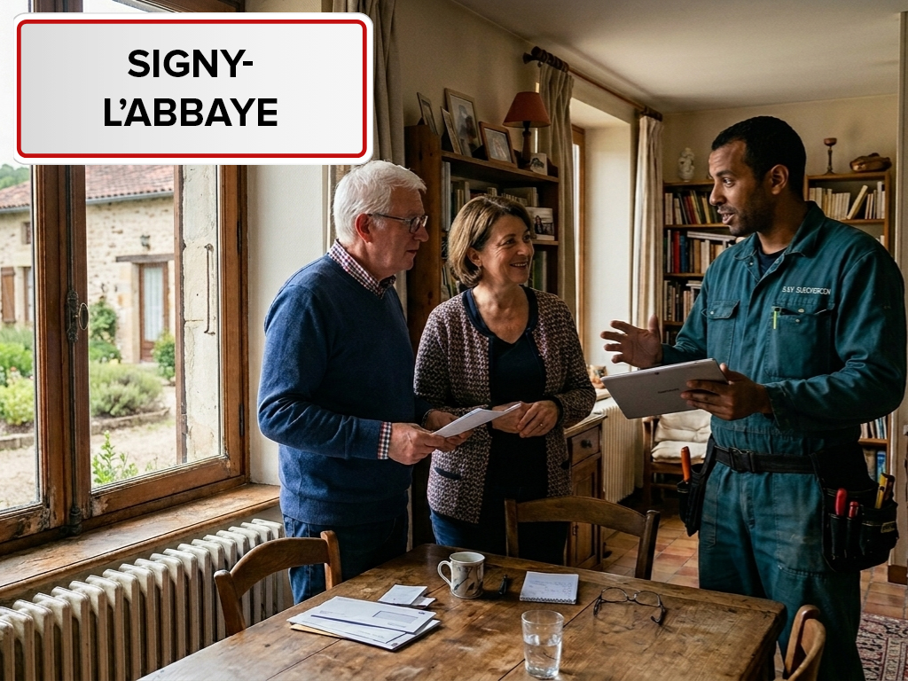 Installation de pompe à chaleur à Signy-l'Abbaye (08460) dans les Ardennes