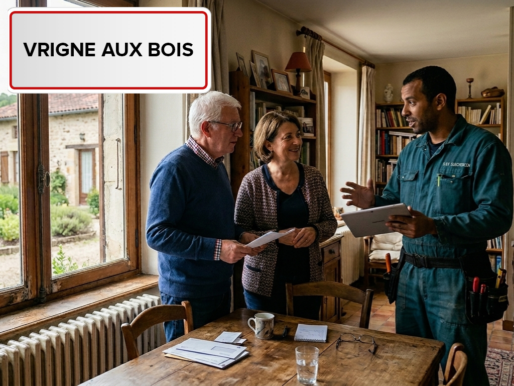 Installation de pompe à chaleur à Vrigne aux Bois (08330) dans les Ardennes